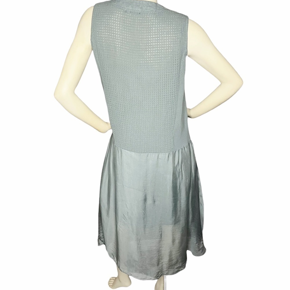 Bella Amore Sleeveless chiffon summer Dress Sz M - Picture 3 of 8